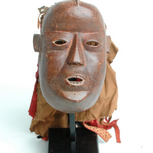 Kungang mask with brown patina