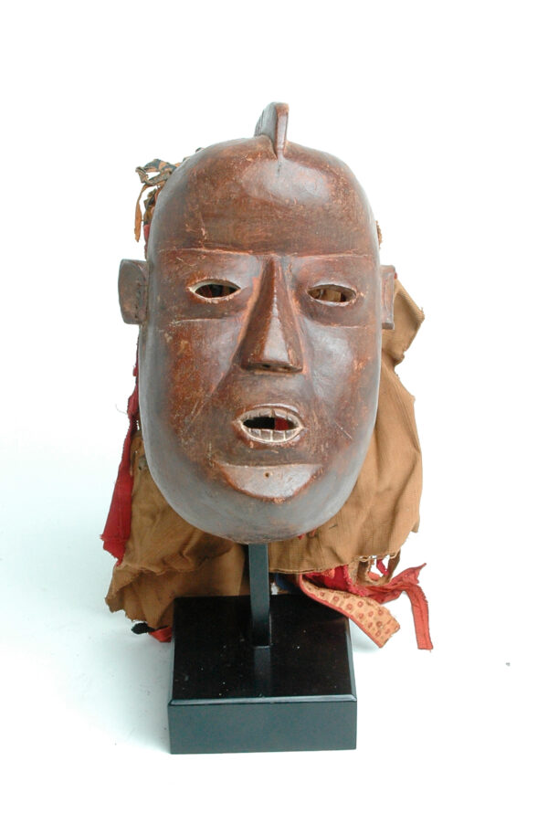 Kungang mask with brown patina