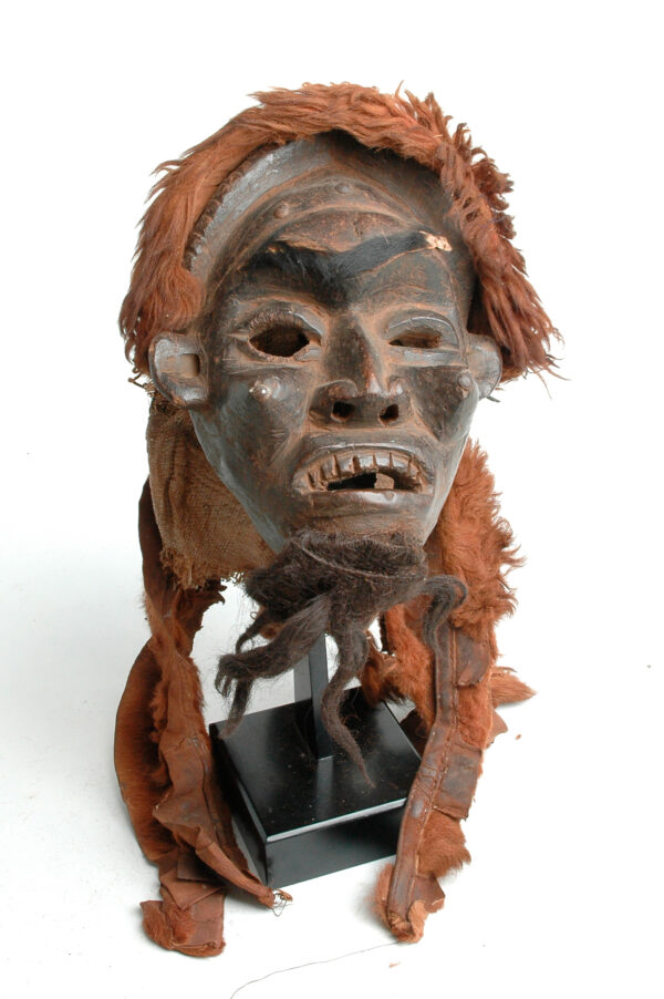 Kungang mask with lion's mane - Image 2