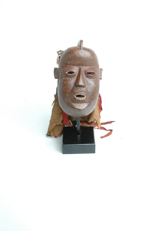 Kungang mask with brown patina - Image 2