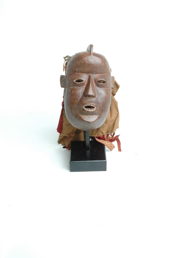 Kungang mask with brown patina - Image 3