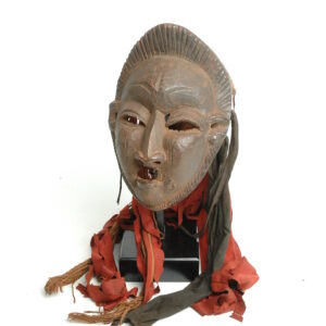 Kungang mask with damaged eye